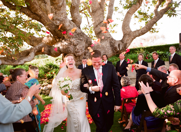 joyful ceremony wedding photo by Elizabeth Messina Photography